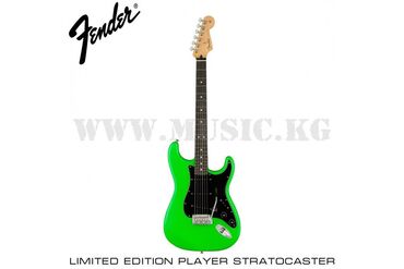 гитара fender stratocaster: Электрогитара Fender Limited Edition Player Stratocaster®, Ebony
