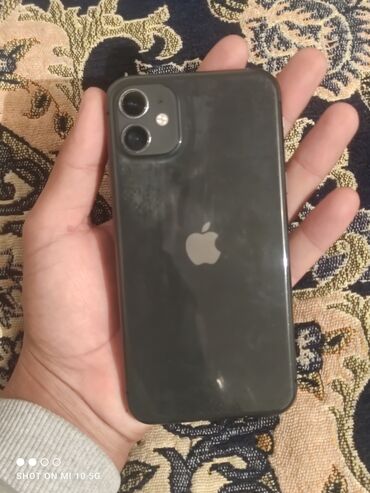 фейдер: IPhone 11, Б/у, 64 ГБ, Черный, Защитное стекло, Чехол, 100 %