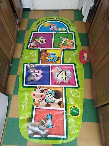 interaktivna mapa zivotinje: Zippy INTERAKTIVNI mat Animal hopscotch play — 3