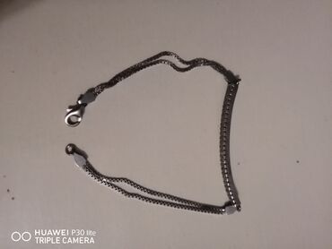 Bijuteriya dəstləri: Qizil suyuna salınmış gümüş qolbag — 10