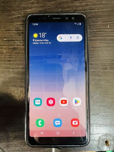 samsung note 8 цена бишкек: Samsung Galaxy A8 2018, Колдонулган, 64 ГБ, түсү - Күмүш, 2 SIM