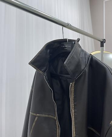 zegna kurtka: Rəngi: Tünd qəhvəyi / Qara (kontrast tikişli) Ölçü:XL Brend:Newyorker — 4