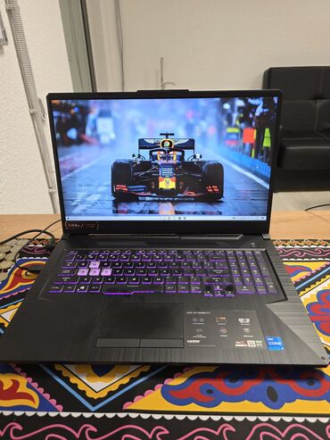 ноутбуки игравой: Ноутбук, Asus, 16 ГБ ОЗУ, Intel Core i5, 17.3 ", Б/у, Игровой, память SSD