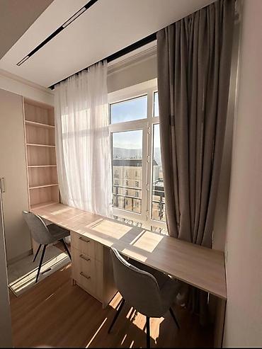 2023: 3 комнаты, 100 м², Асанбай мкр Элитка, 14 этаж, Евроремонт — 9