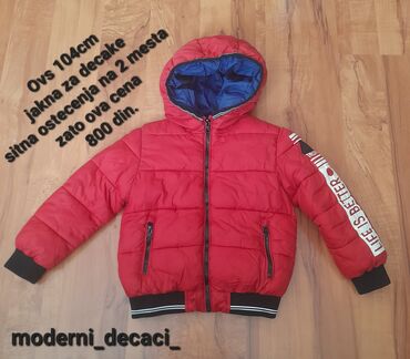 etirel jakne za decu: Ovs, Puffer jacket, 98-104