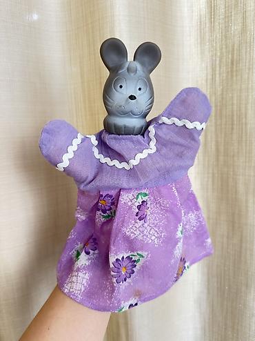 Игрушки: Домашний кукольный театр — куклы-рукавички (3 набора) Идеален для — 9