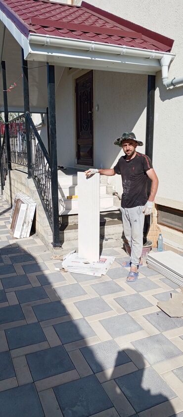 Plitə işləri: Xidmət: Hamam/tualet üçün istilikli döşəmə və kafel-metlax işləri — 6