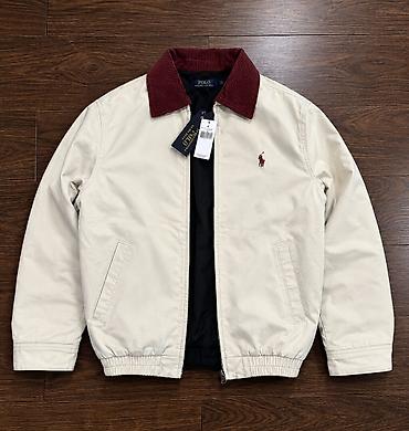Мужская куртка, Все размеры, Polo Ralph Lauren, Новый, цвет - Бежевый, Платная доставка