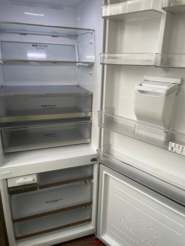 Soyuducular: 2 qapılı LG Soyuducu Satılır, rəng - Gümüşü — 7