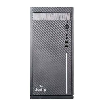 компьютр: ПК корпусу, Жаңы, Jump, Micro-ATX, түсү - Кара