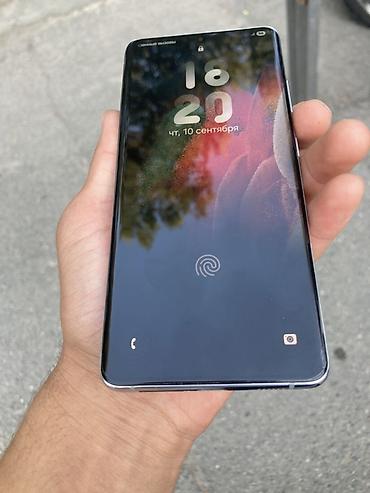 samsung galaxy 21: Samsung Galaxy S21 Ultra 5G, Б/у, 256 ГБ, цвет - Серебристый, 2 SIM — 3