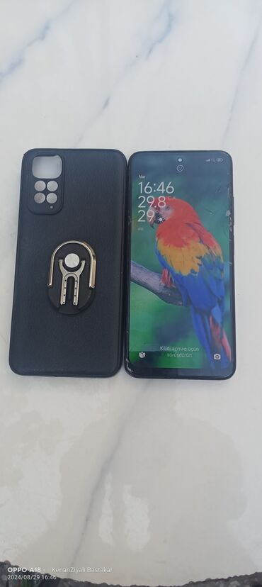 xiaomi redmi note 7 ekran qiymeti: Xiaomi Redmi Note 11, 128 GB, rəng - Qara, 
 Barmaq izi, İki sim kartlı