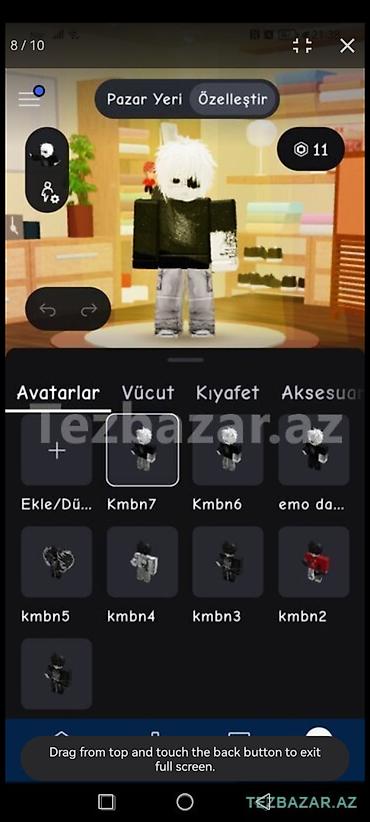 Roblox hesabı Real alıcılar yazsın.25 manatdan çox pul vurulub. Steal at lalafo.az — 8 Roblox hesabı Real alıcılar yazsın.25 manatdan çox pul vurulub. Steal — 8