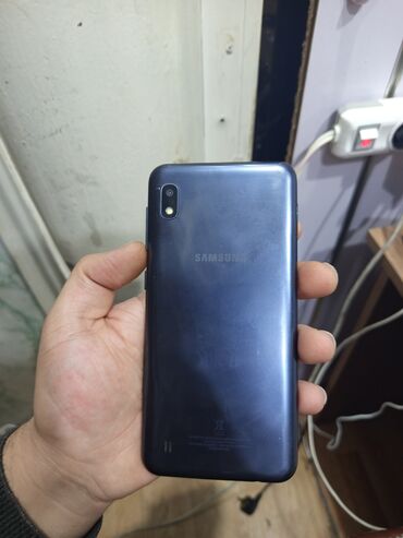 Samsung: Samsung Galaxy A10, 32 GB, rəng - Qara, Barmaq izi