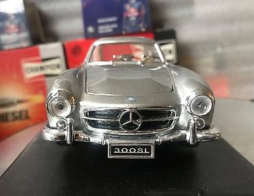 Avtomobil modelləri: Коллекционная модель Mercedes-Benz 300SL Coupe W198 Silver 1954 — 9