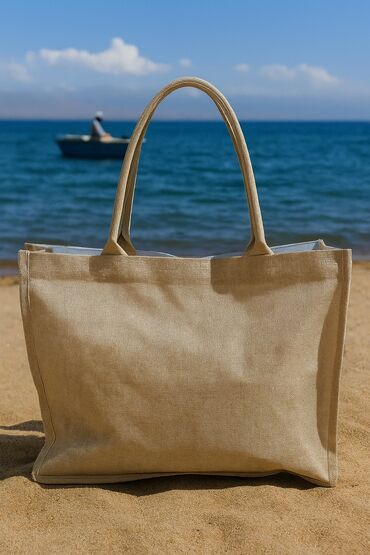 Шопперы: Сумка-шоппер с принтом парусника, плывущего по морю с видом на горы — 5