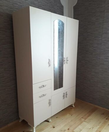 Dolablar: Yeni, 3 qapılı Düz dolab, Qarderob, paltar dolabı, Azərbaycan — 6