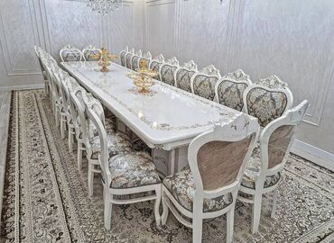 стол со стульчиком: Стол и стул для зала, цвет - Белый