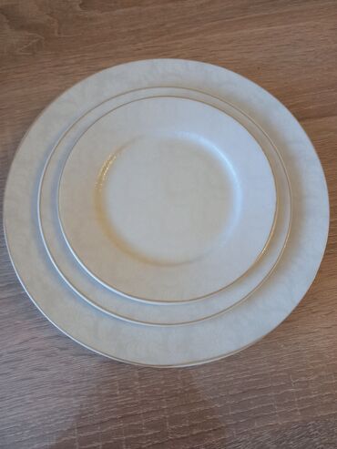 Наборы посуды и сервизы: Обеденный набор, цвет - Белый, Фарфор, 12 персон, Турция