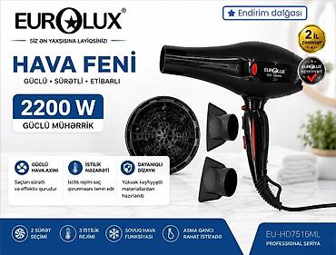 Hava feni Eurolux EUROLUX Hava Feni – 2200 W EUROLUX EU-HD7516ML