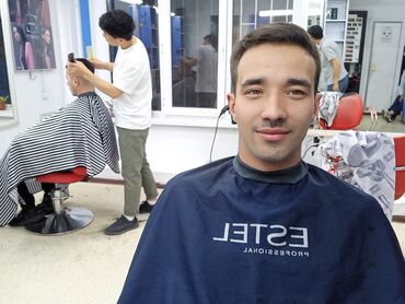 работа промоутер на раздачу листовок: Чач тарач Эркектердин чачын кесүү. Пайыз. 9-мкр