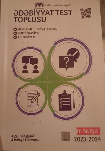 dim informatika pdf 2023: Məhsul: “Ədəbiyyat Test Toplusu” – MHM2023-24 nəşridir,səliqədir