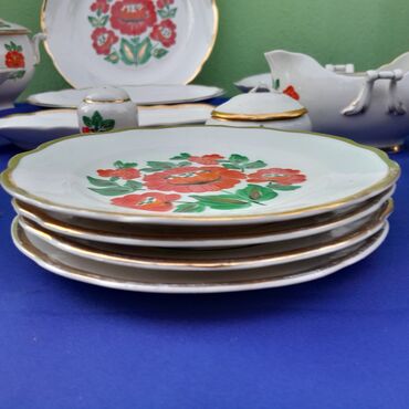 Nahar dəstləri və servizlər: Nahar dəsti, rəng - Ağ, Farfor — 10