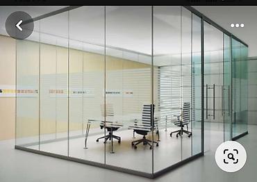 ofis mebel: Şəffaf arakəsmə, Açılan — 6