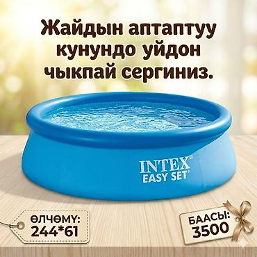 Надувной бассейн Intex Easy Set - Тип: круглый надувной бассейн с