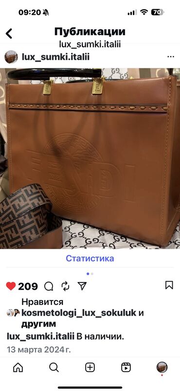 Классические сумки: Сумки в наличии. Италия🇮🇹 Кожаная — 6