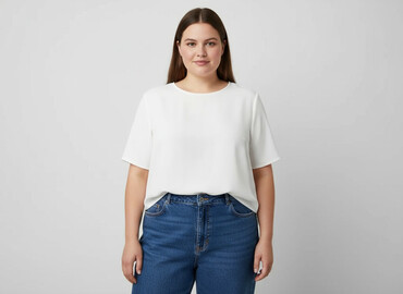 h m krótkie bluzy: H&M, Жіноча блуза, розмір XL