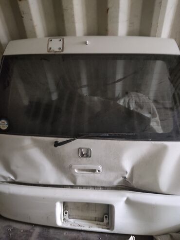 багаж эстима: Крышка багажника Honda 2000 г., Б/у, цвет - Белый,Оригинал