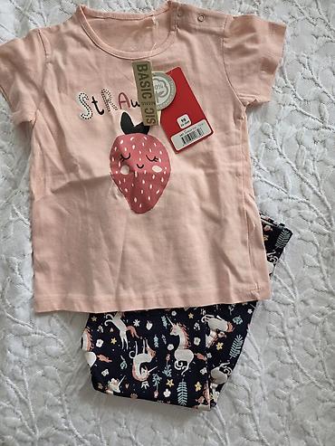 Paketi dečije odeće: Komplet dečije odeće – više komada, sa etiketama: 1) Haljina bez — 6