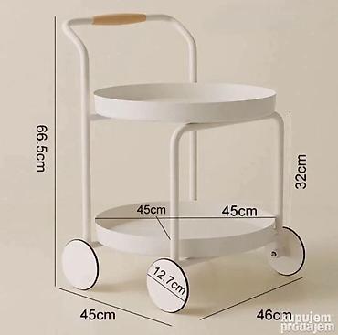 ceo set: Dvoslojna pokretna kolica za odlaganje – Lunar Rover Storage Rack - — 2