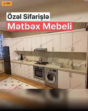 Ev və bağ: Özəl sifarişlə hazırlanmış mətbəx mebeli - Zövqə və ölçüyə uyğun — 1