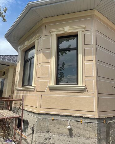 Фасадные работы: Утепление фасада, Фасадный декор, Ремонт фасада | Балясины, Рамки, Молдинг | Пенопласт, Базальт, Пенополистирол Больше 6 лет опыта — 12