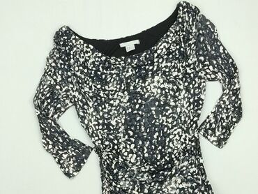 czarne siateczkowe bluzki: Блуза жіноча, H&M, XS, стан - Дуже гарний