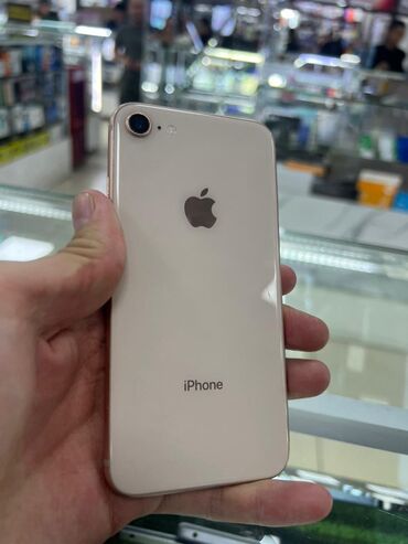 айфон 8 64г: IPhone 8, Б/у, 64 ГБ, Белый, Защитное стекло, Чехол, Кабель, 74 %