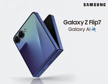 samsung a 12: Samsung Z Flip, 256 GB, rəng - Göy, Simsiz şarj