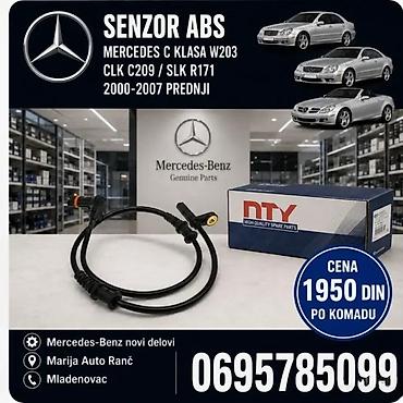 ABS senzori: SENZOR ABS MERCEDES C KLASE W203 CLK C209 SLK R171 7 | Senzor abs — 1