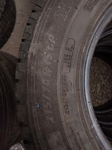 m ms: Шины 215 / 70 / R 15, Б/у, Комплект, Легкий коммерческий транспорт (C/LT), Michelin — 3