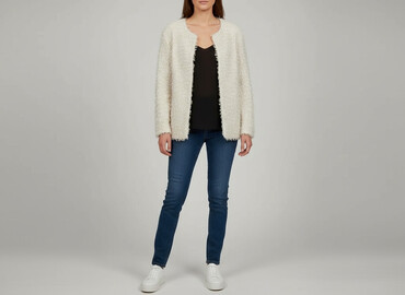 kurtka baranek damska h m: H&M, Marynarka damska, rozmiar XL