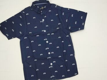 Shirt 8 years, condition - Perfect, pattern - Print, color - Blue