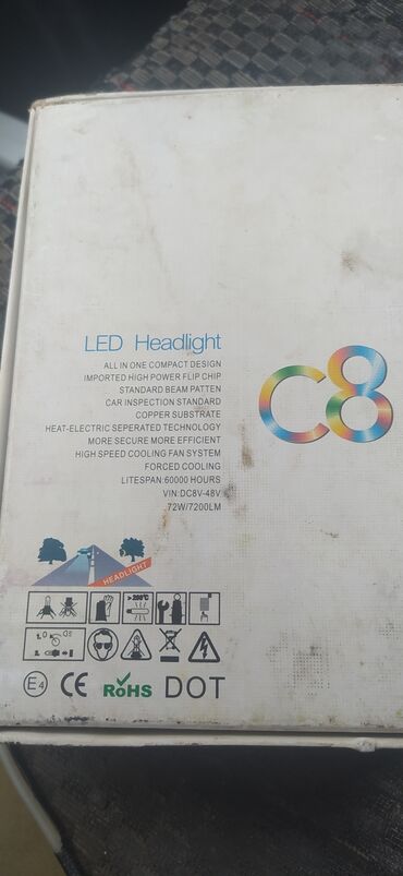 segway az: LED, 12 w, VAZ (LADA) LED, Analoq, Rusiya, İşlənmiş