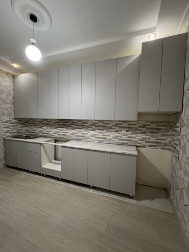 Sifarişlə mətbəx mebeli: Sifarişlə mətbəx dəsti, Özü çəkən petlələr, MDF, Kredit var, Pulsuz çatdırılma — 7