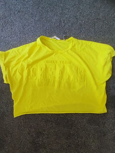 lacosta majice: M (EU 38), Jednobojni, bоја - Žuta