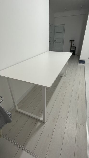 стол для компа: Компьютерный Стол, цвет - Белый, Новый