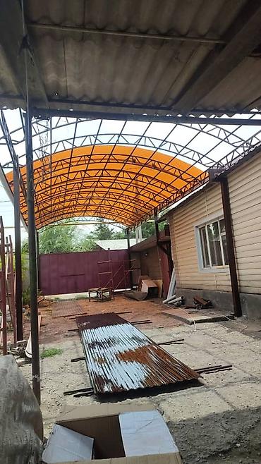 железные фермы: Металлоконструкции под ключ: навесы, тапчаны, ворота, ограждения - — 5
