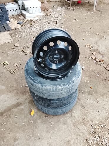 Motonəqliyyat: Kia Rio üstündən çıxan 14 düy disk təkər Satılır, 4 disk 3 təkər