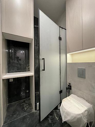 Душевые перегородки и ограждения: Душевые кабины стеклянные перегородки душевые кабины Бишкек 🚿 — 10